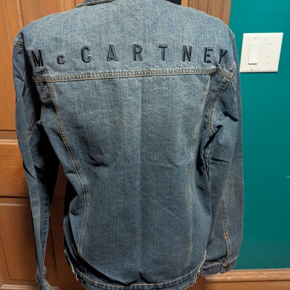 Paul McCartney Concert Medium Denim Jacket - Picture 2 of 7